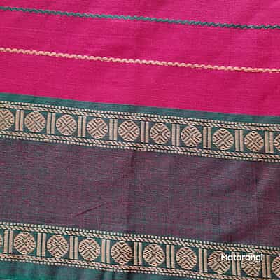 Pink Pure South Cotton Veldhari Saree