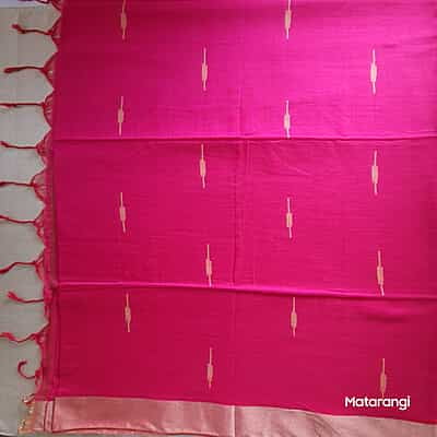 Pink Pune Cotton Saree