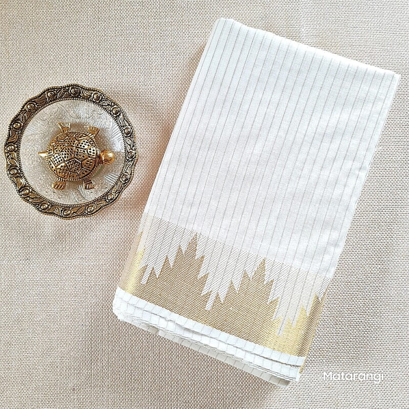Temple Border Kerala Saree