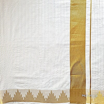 Temple Border Kerala Saree