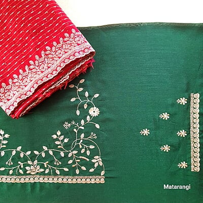 Maroon Crepe Silk Designer Saree Maroon Crepe Silk Designer Saree