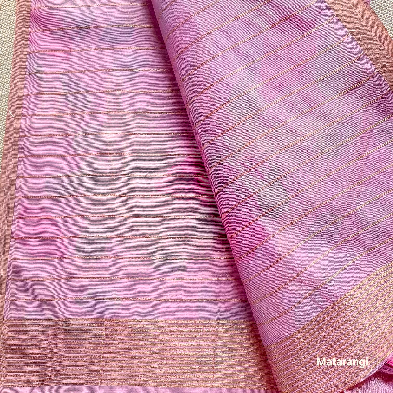 Matarangi Mauve Jamdani Silk Cotton Saree Matarangi Mauve Jamdani Silk Cotton Saree
