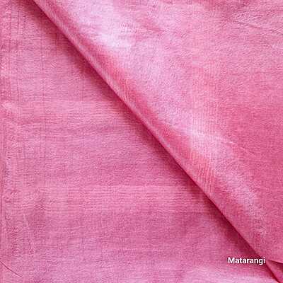 Brick Red Striped Semi Tussar Saree Brick Red Striped Semi Tussar Saree